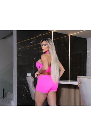 Conjunto Paulinha Rosa